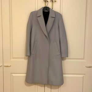 Zara powder blue coat size small